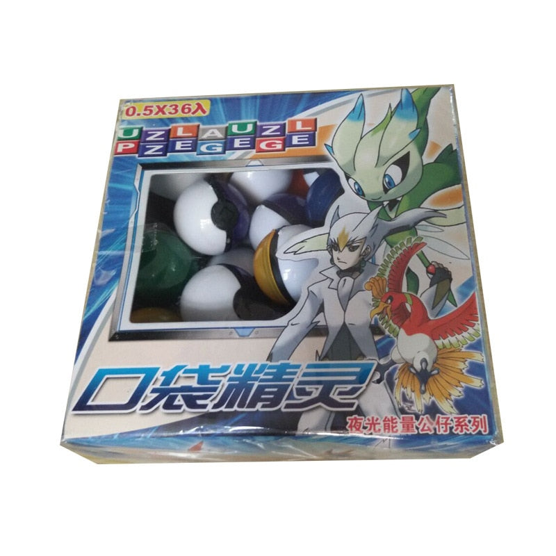 36 Pokeball+36 Figuren Pokemon Spielzeug
