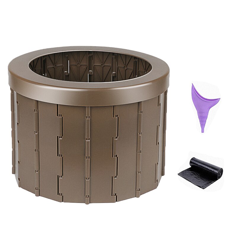 Portable toilet for camping and travel