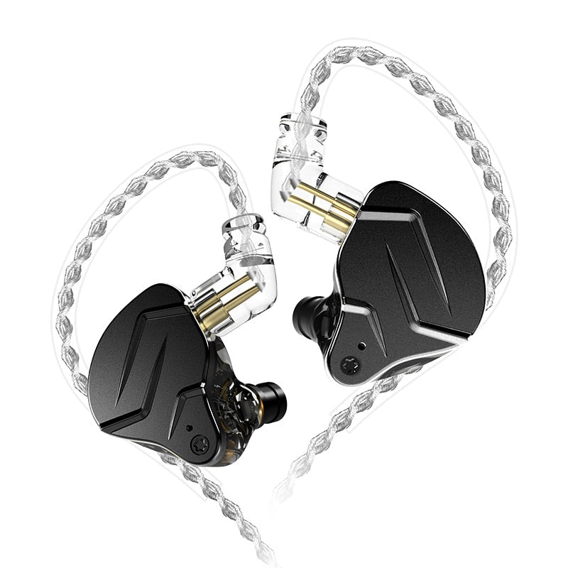 KZ ZSN Pro X Metallkopfhörer 1BA+1DD Hybrid HIFI Bass In-Ear-Monitor