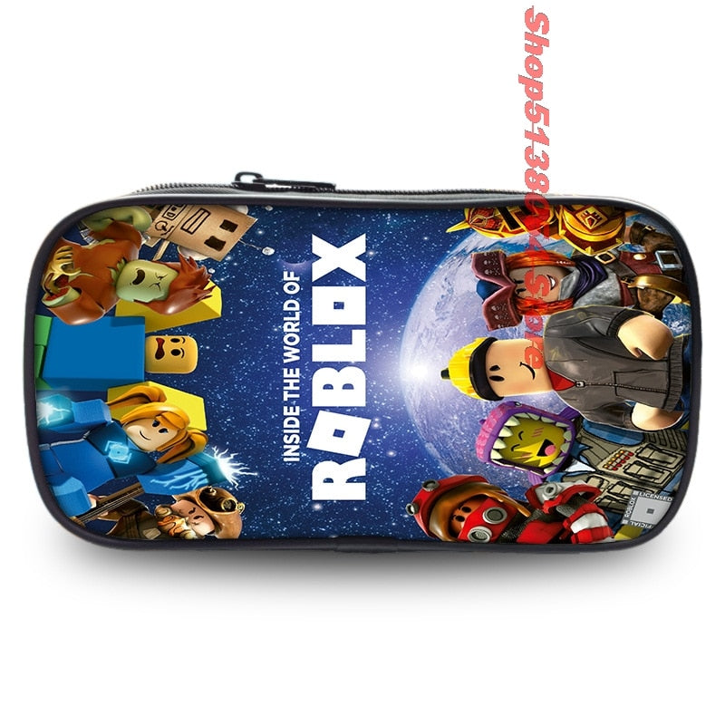 ROBLOX Stiftemäppchen Twill Segeltuch mit Reißverschluss