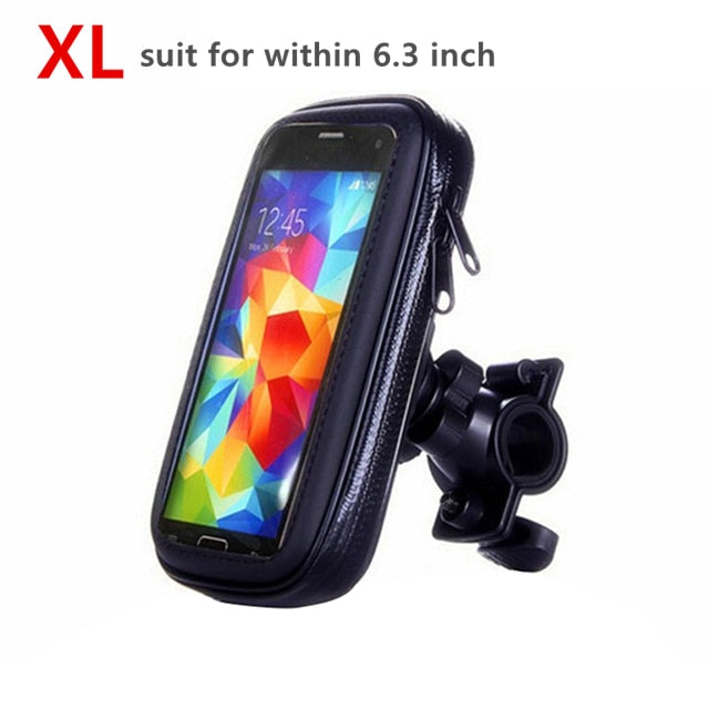 Bicycle Motorcycle Phone Holder Waterproof Bag for iPhone Xs 11 Samsung s8 s9