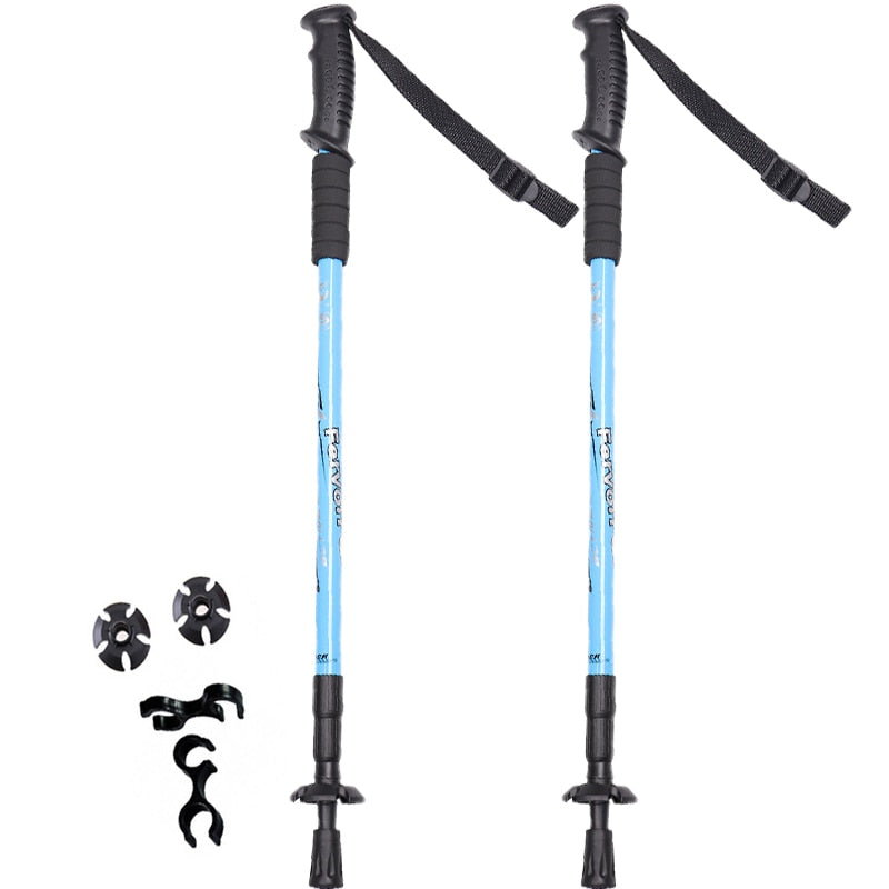 2 pcs. Nordic Walking poles, adjustable, telescopic
