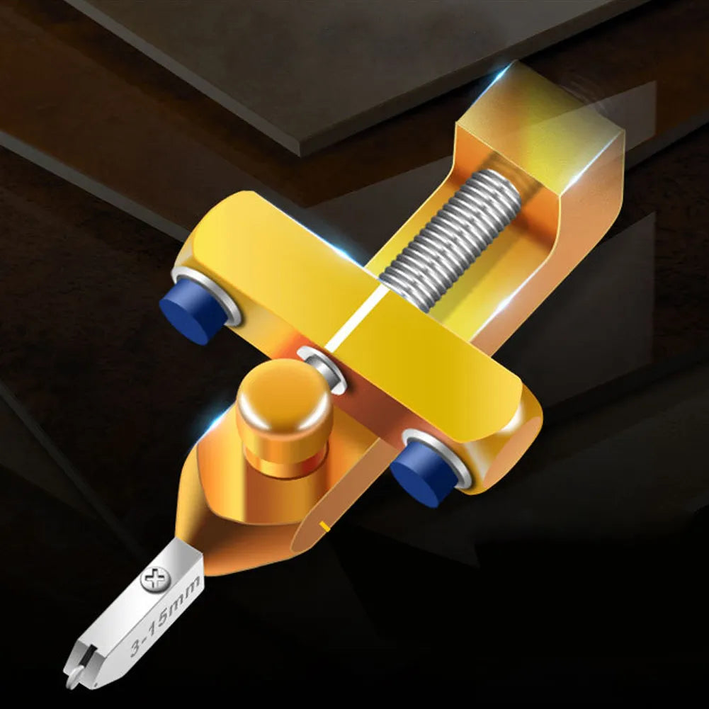 Diamond Glass Cutter for Glass Tile Cutting 2 in 1 Construction Tool