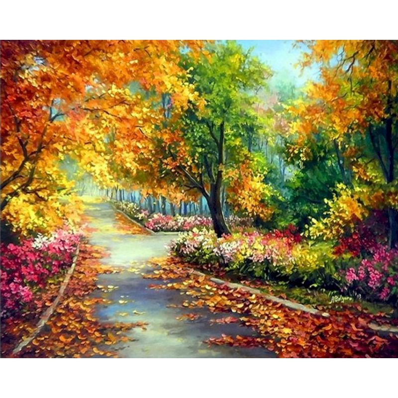 Acrylic Paint Number Kit Oil Painting for Adults DIY Kit
