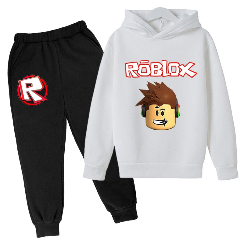 Kinder-Kapuzenpullover Robloxing Mädchen-Sweatshirt