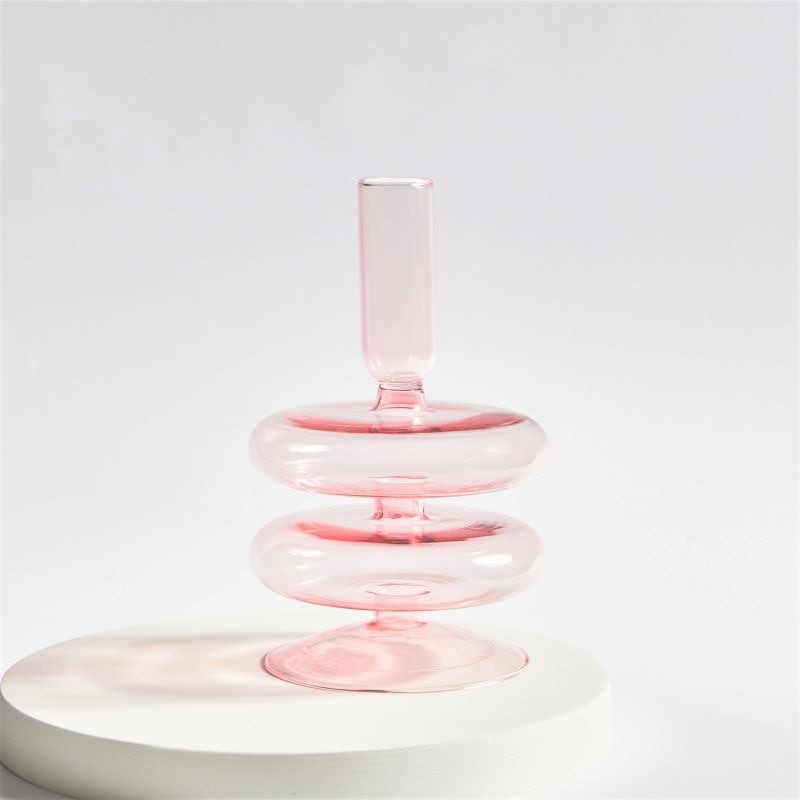 Candle Holder Glass for Home Wedding Party