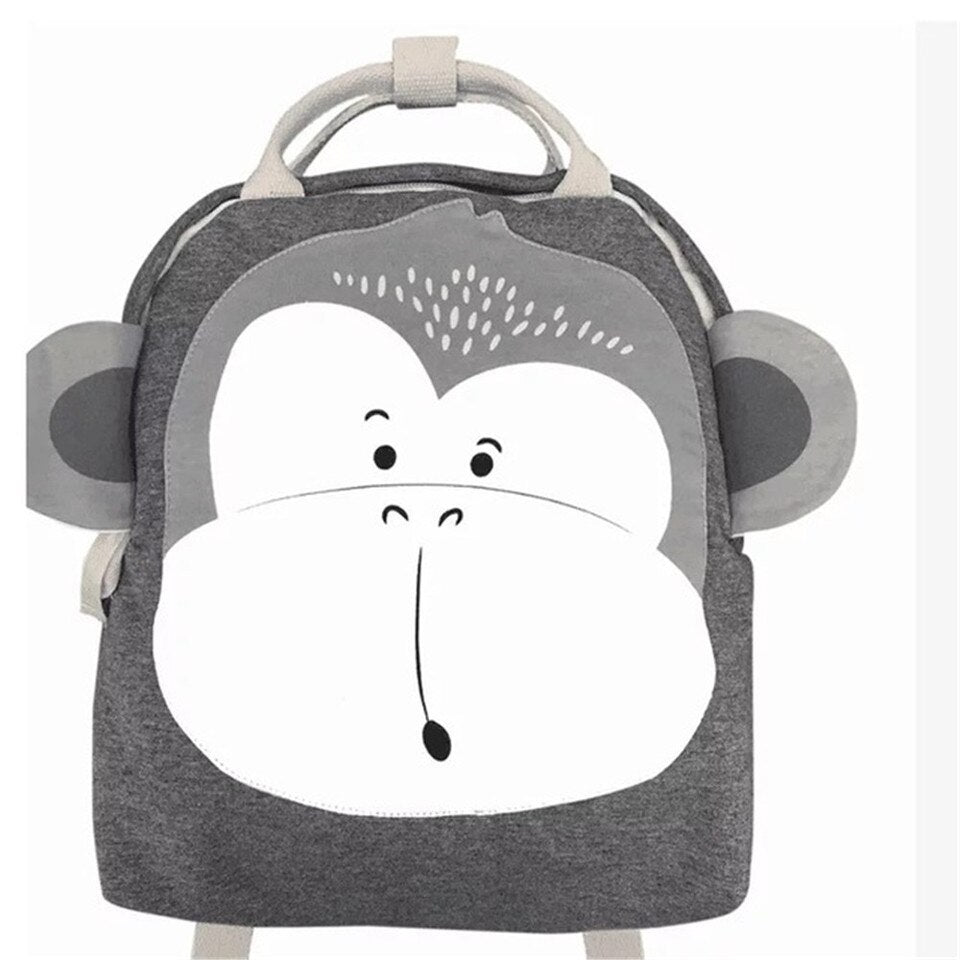 Children's backpack with animal design for girls and boys
