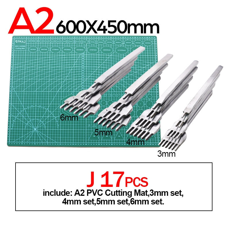 Professional self-healing PVC cutting mat, double-sided, Rotary Blade compatible