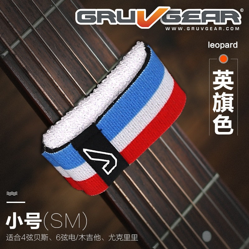 Gruv Gear FretWraps - Schnurschlagdämpfer für Bass, Akustikgitarre, Ukulele - Einzelpackung