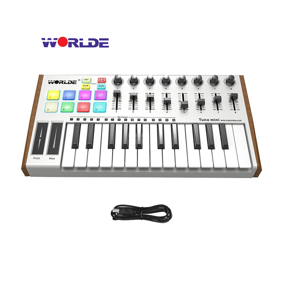 Hot WORLDE Panda MIDI Tastatur-Controller