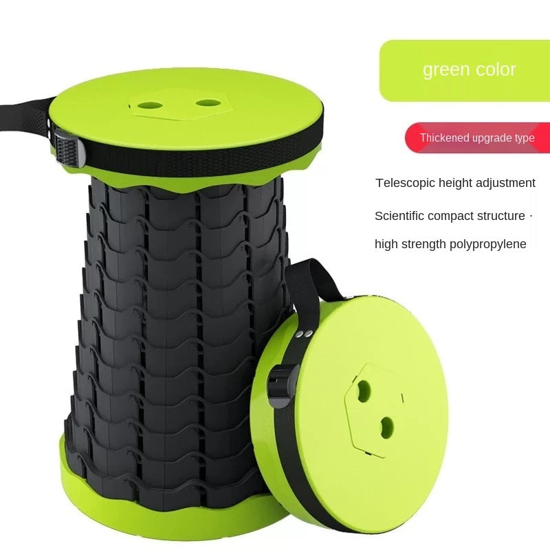 Versenkbarer Hocker Klappbarer Hocker Outdoor Tragbarer Hocker Klappstuhl Camping Hocker