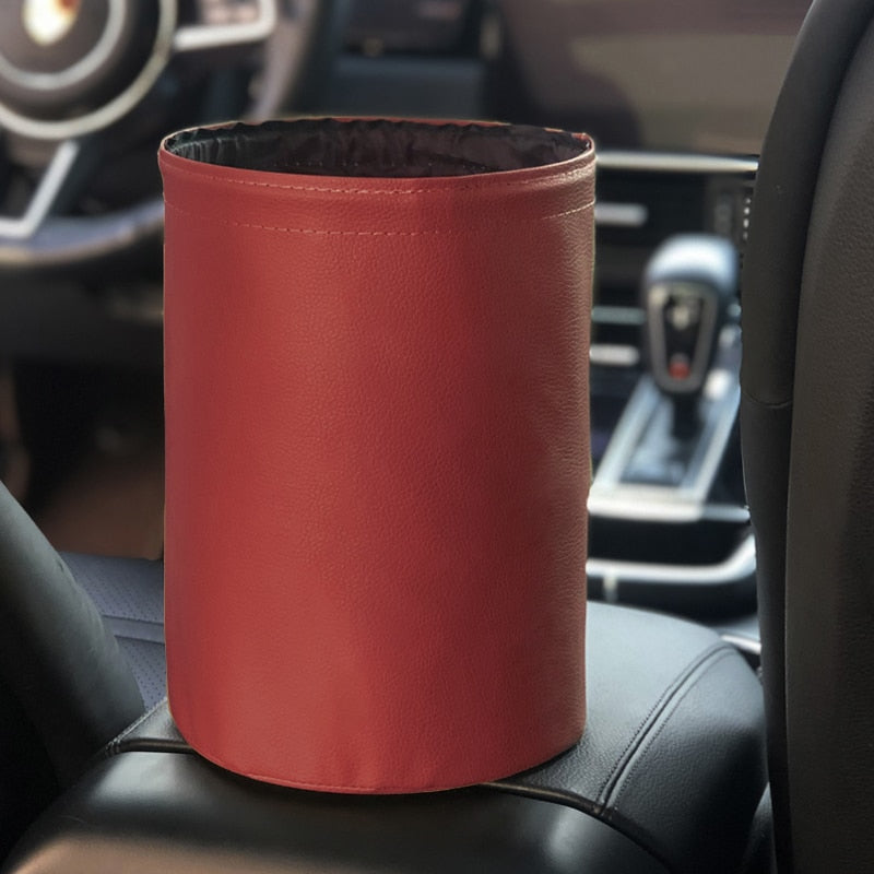 Car Storage Busket - waterproof trash can for car accessories