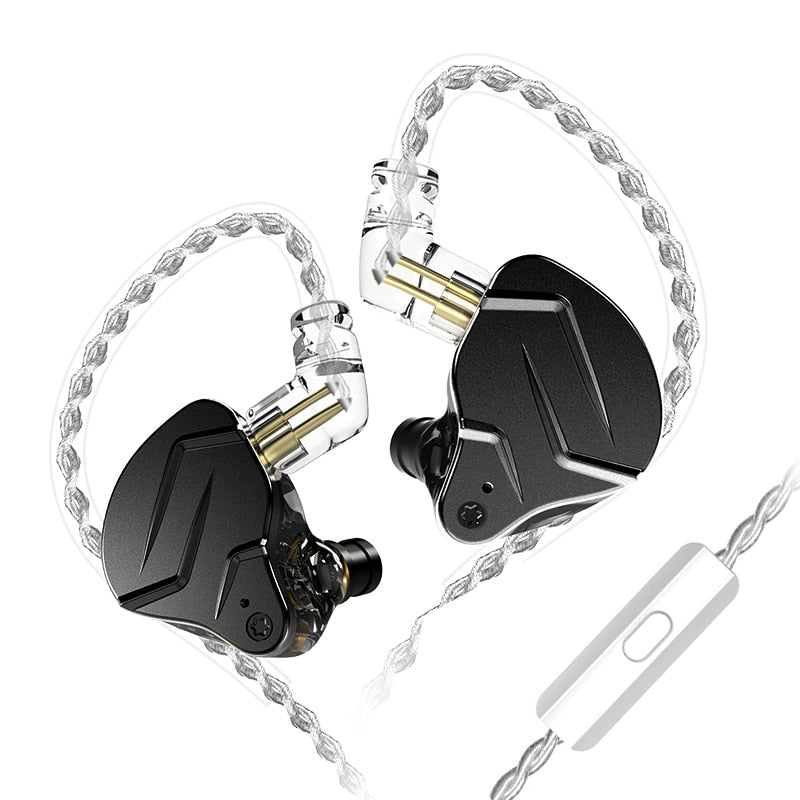 KZ ZSN Pro X Metallkopfhörer 1BA+1DD Hybrid HIFI Bass In-Ear-Monitor