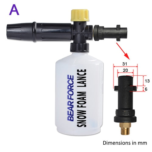 Foam cannon for Karcher Kranzle Interskol Elitech Huter Gerni Stihl high pressure cleaners