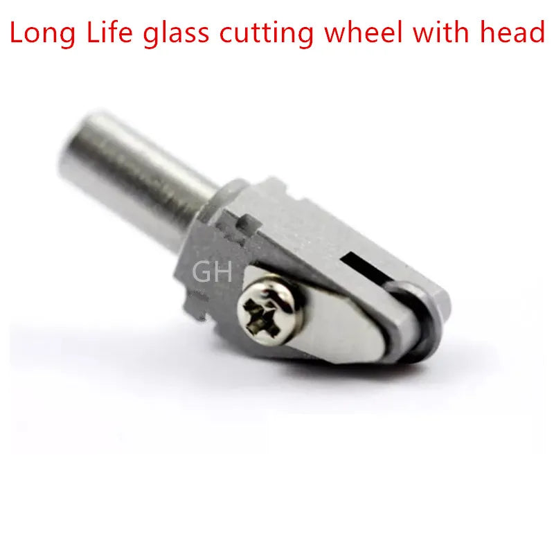 Glass Cutter Tools cnc Tungsten Carbide Cutting Wheels Replacement Head Holder for Float Glass Ceramic Mirror Machine Cutting