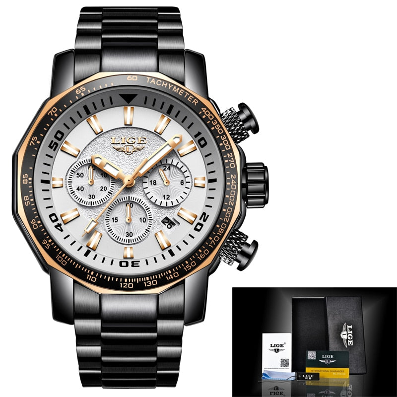 2020 LIGE Luxury Men's Watches