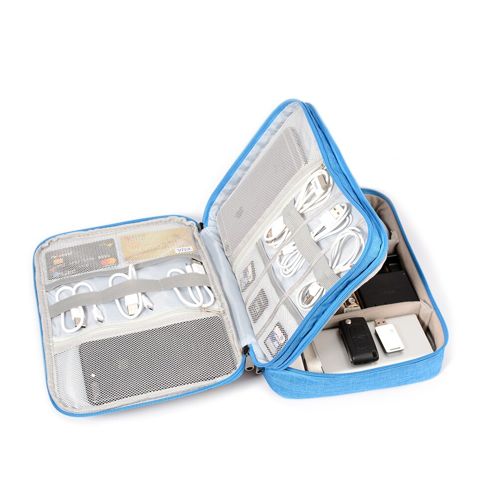 Cable Organizer Bag for Electronics