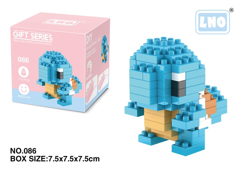 POKEMON Bauklötze Action-Figur Granulat