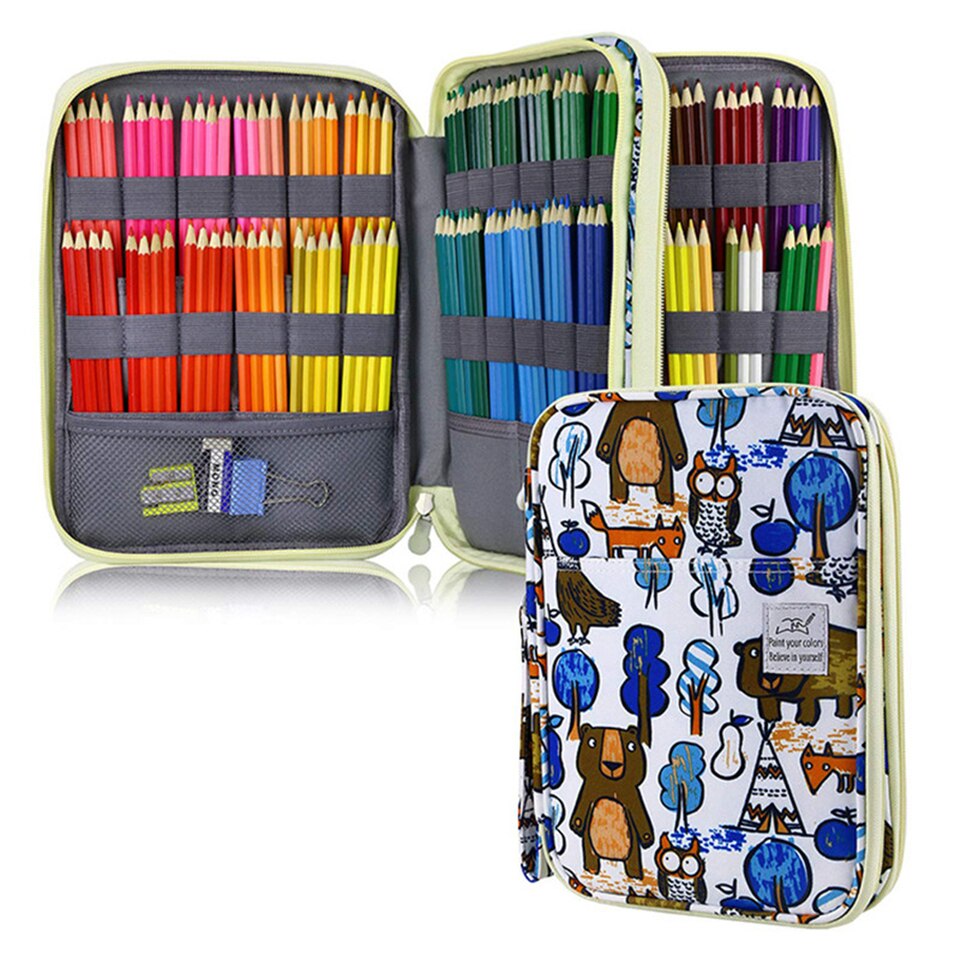 96-192 Slots Pencil Case for School - Large Capacity