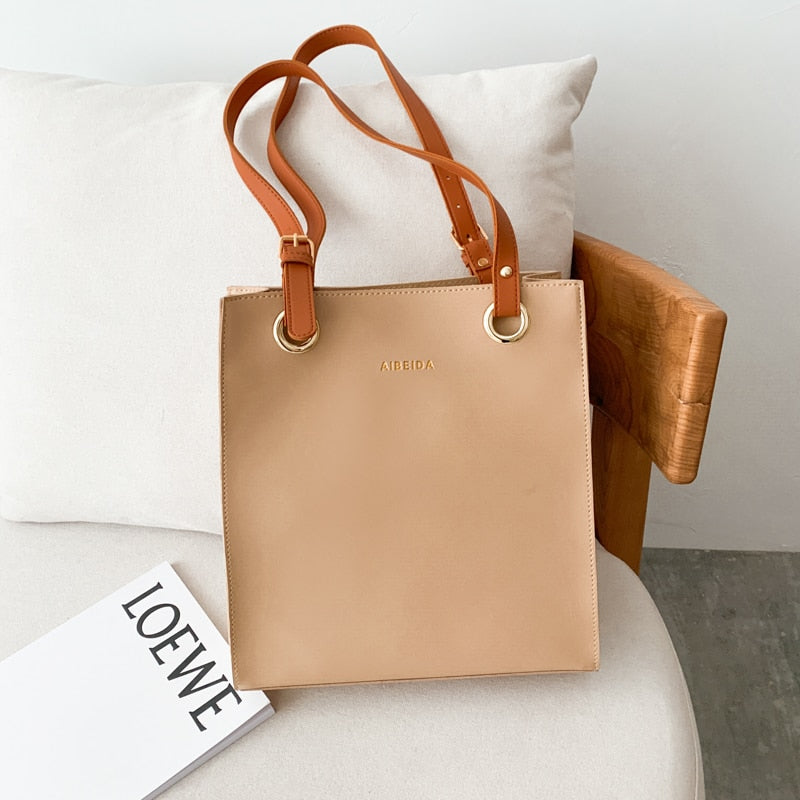 Damen Designer Tote: Luxus Leder Umhängetasche