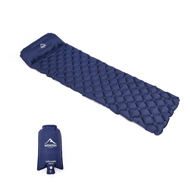 Inflatable Camping Sleeping Bag &amp; Air Mattress