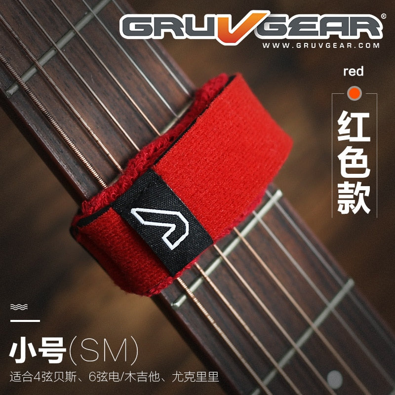 Gruv Gear FretWraps - Schnurschlagdämpfer für Bass, Akustikgitarre, Ukulele - Einzelpackung