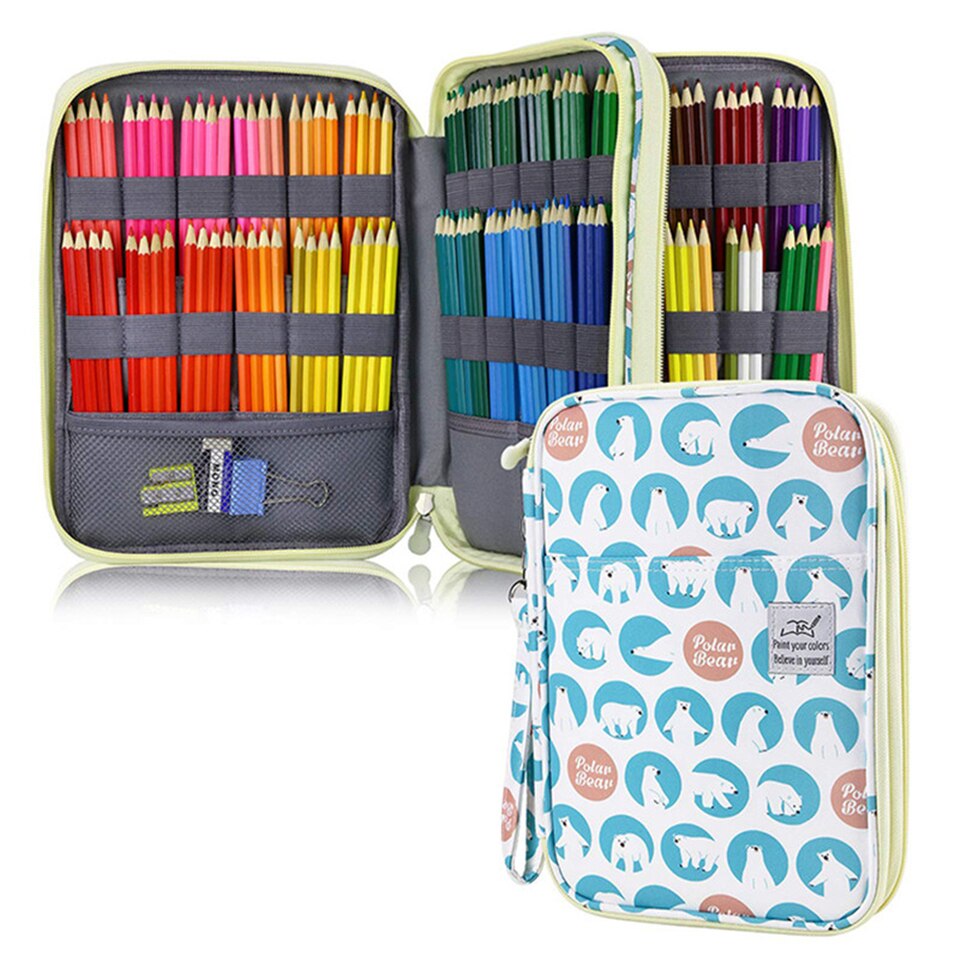 96-192 Slots Pencil Case for School - Large Capacity