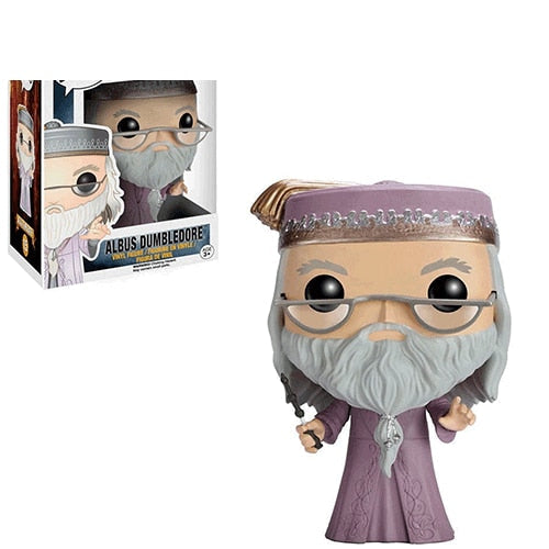 FUNKO POP Hedwig Sirius Black Dobby Snape Voldemort Luna RON Hermine Malfoy Action Figure