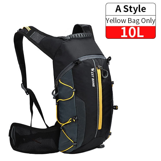 WEST BIKING Waterproof Bicycle Bag Portable Reflective Sport Cycling Backpack Outdoor Hiking Climbing MTB Bike Accessories
