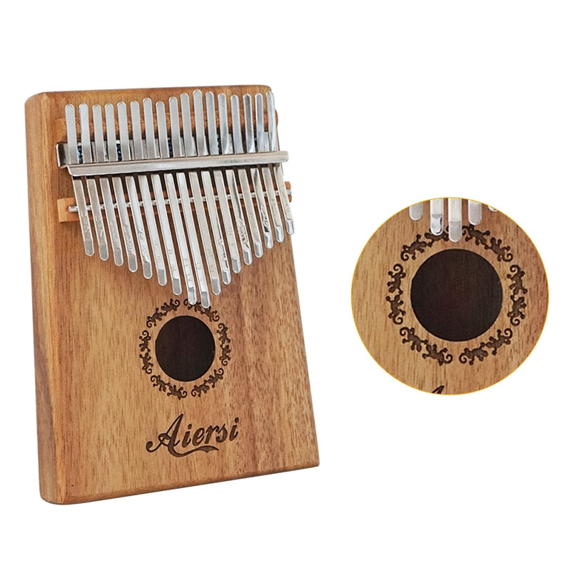 Aiersi Koa Kalimba 17 Tasten Gecko Daumenklavier