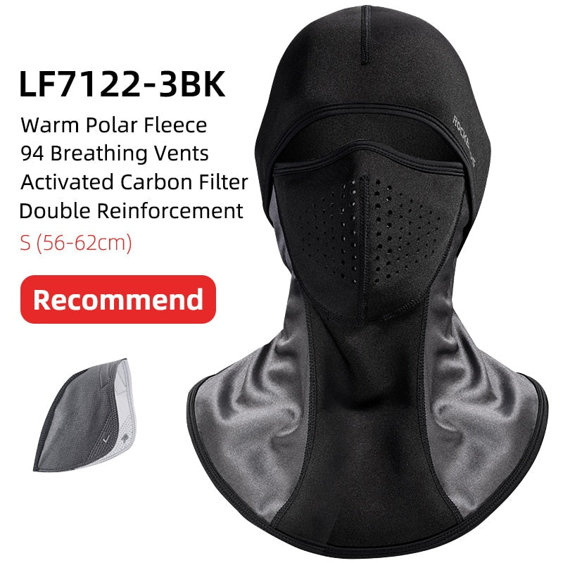 ROCKBROS Winter Skimaske Thermofleece Kapuze