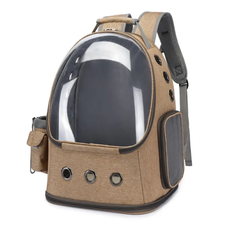 Cat Carrier Backpack Space Capsule Bubble Breathable Portable for Travel and Hiking