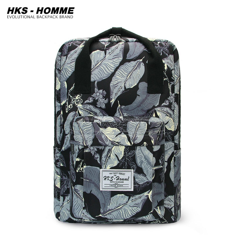 Fashion 2021: Women Canvas Backpack, Waterproof, Laptop, School