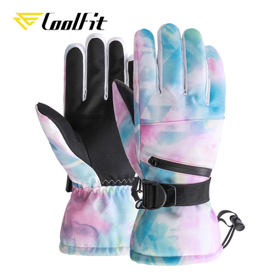 CoolFit Ski Gloves, waterproof, warm