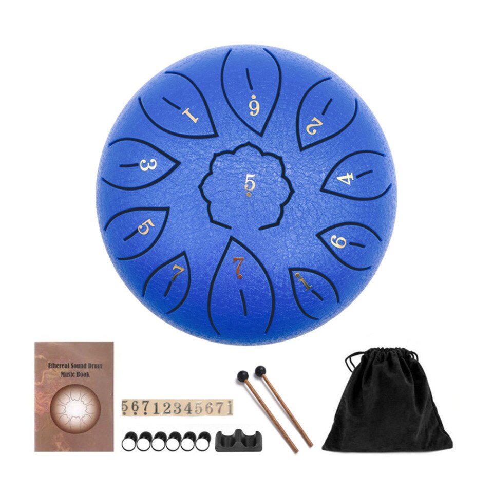 8-11 Tongue Drum Tuning 6" Steel Tongue Drum Kits