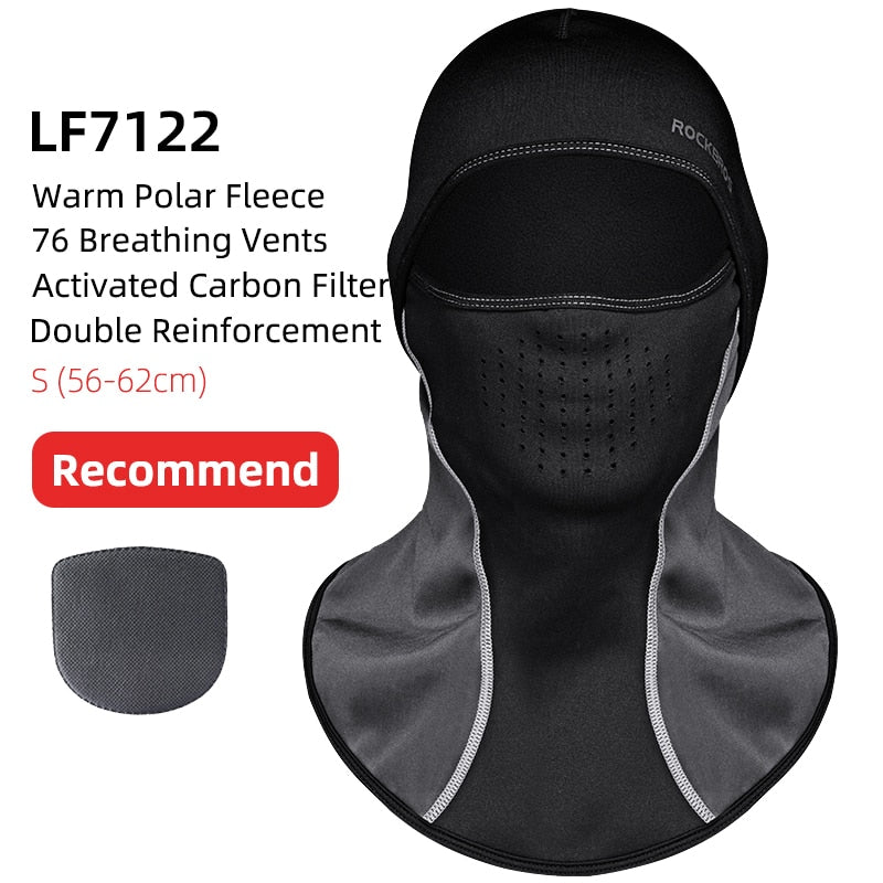 ROCKBROS Winter Skimaske Thermofleece Kapuze