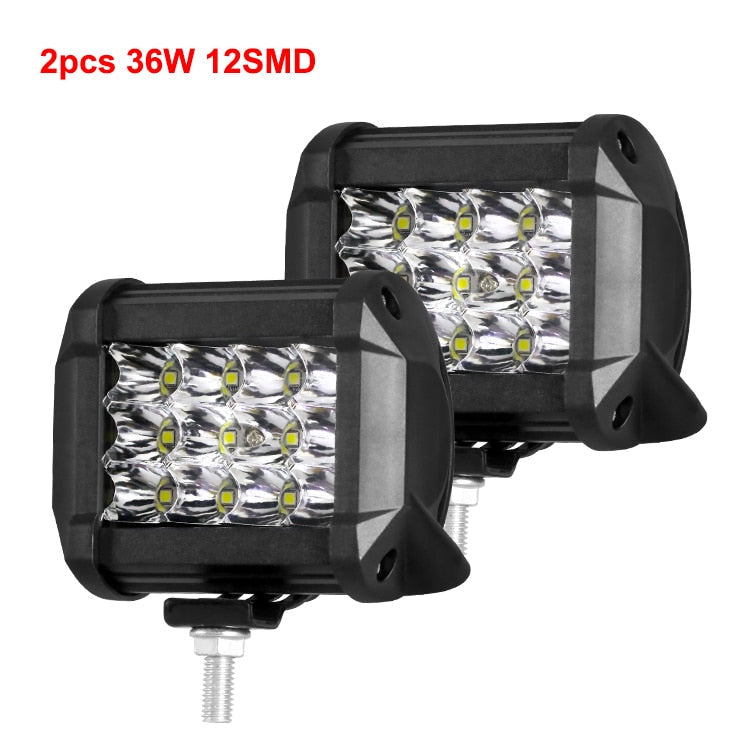 NLpear 12V 24V LED Bar Offroad Headlight Floodlight Combo LED Light Bar Work Light for Vehicles
