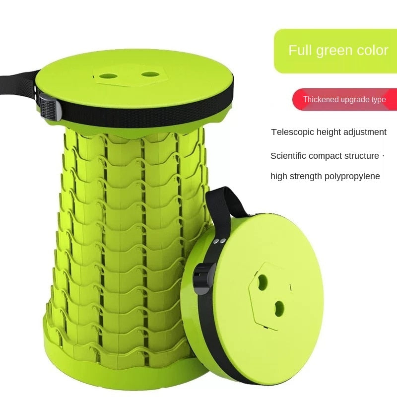 Versenkbarer Hocker Klappbarer Hocker Outdoor Tragbarer Hocker Klappstuhl Camping Hocker