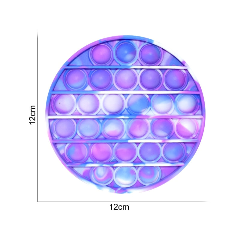 Regenbogen Push Bubble Popit Fidget