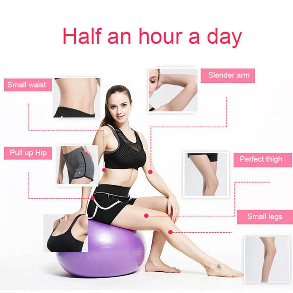 exercise ball including pump