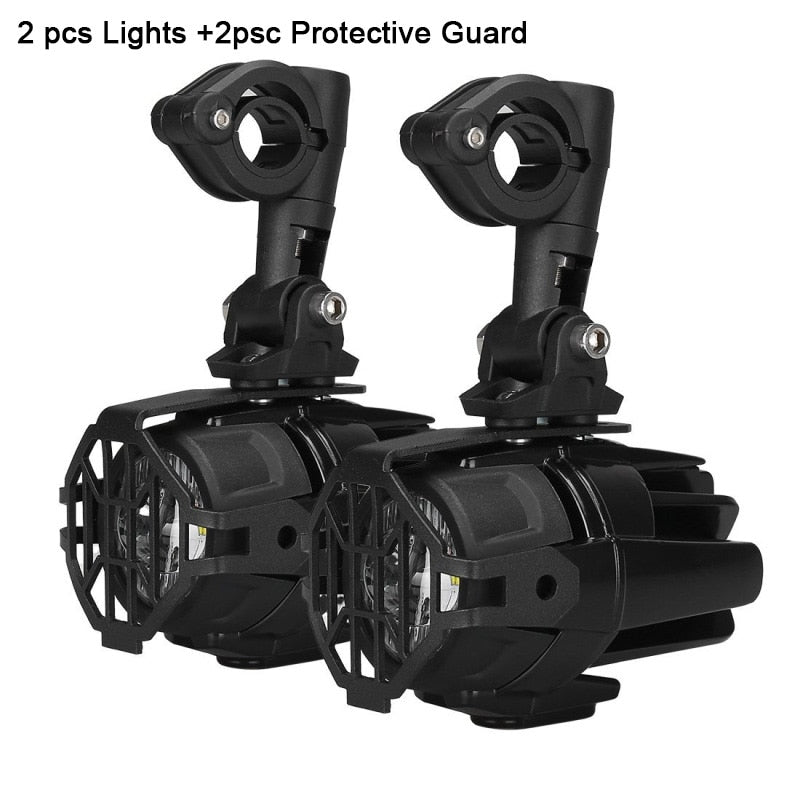 BMW R1200GS fog lights &amp; LED driving lights for BMW R 1200 GS Adventure LC 2014-2016