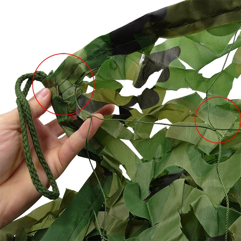 4x5m 2x3m Military Camouflage Net Camouflage Net Army Nets Shade Mesh Hunting Outdoor Camping Tent