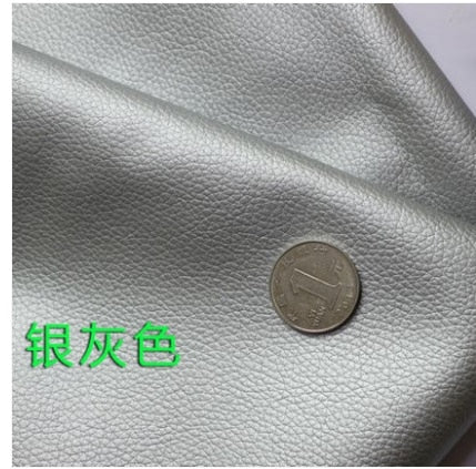 50x70cm PU embossed slychee leather fabric, artificial leather for sewing 