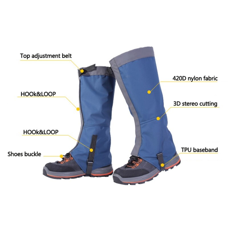 Outdoor Snow Kneepad Skiing Gaiters Hiking Climbing Leg Protection Guard Sport Sicherheit Wasserdicht