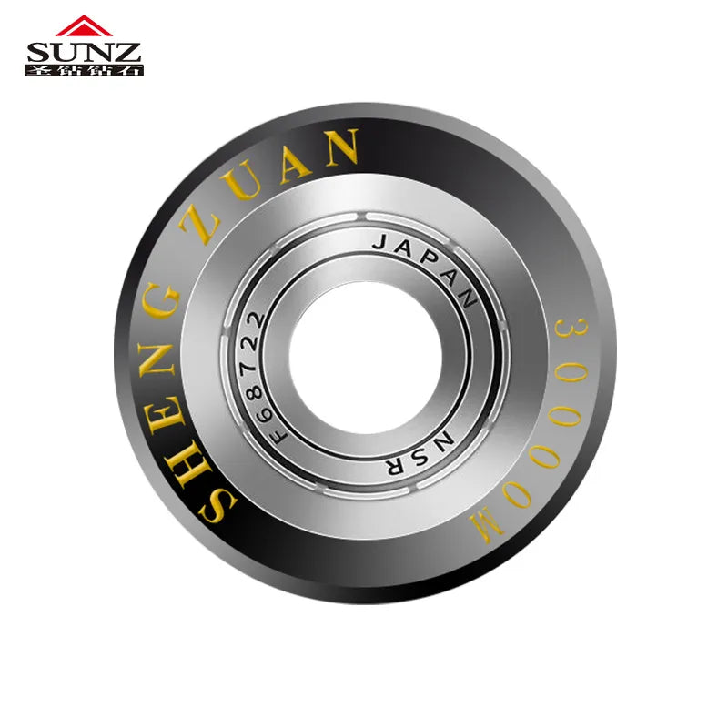 22mm glass ceramic tile cutter wheel alloy ceramic tile cutter Tungsten carbide ceramic Titanium coating