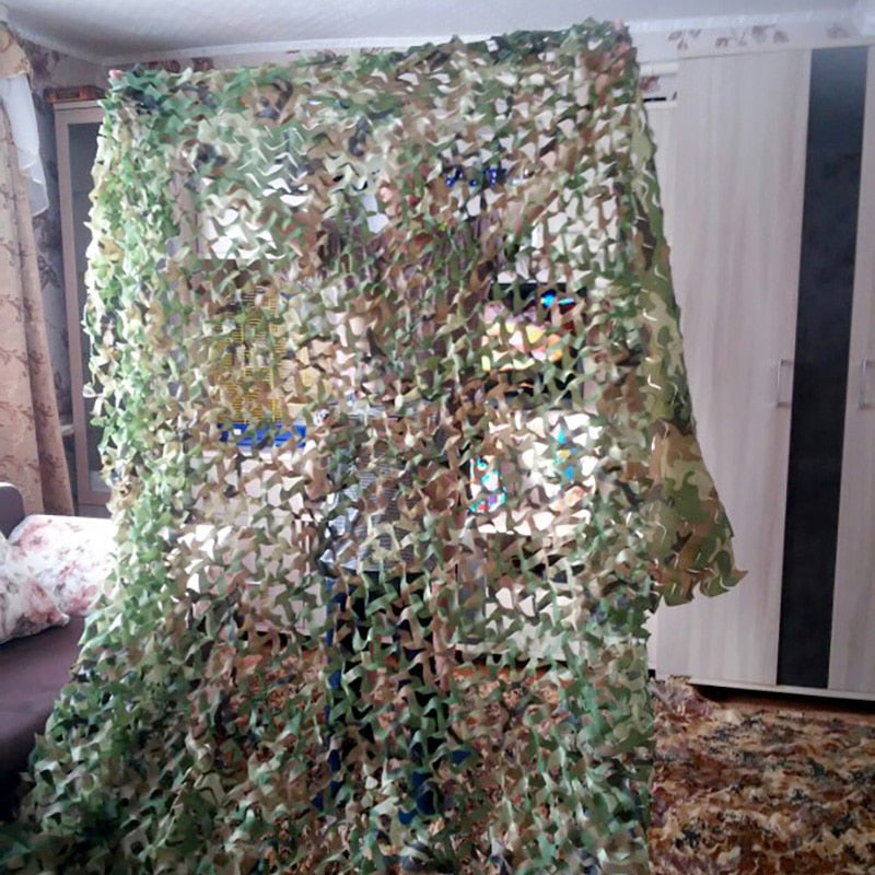 4x5m 2x3m Military Camouflage Net Camouflage Net Army Nets Shade Mesh Hunting Outdoor Camping Tent