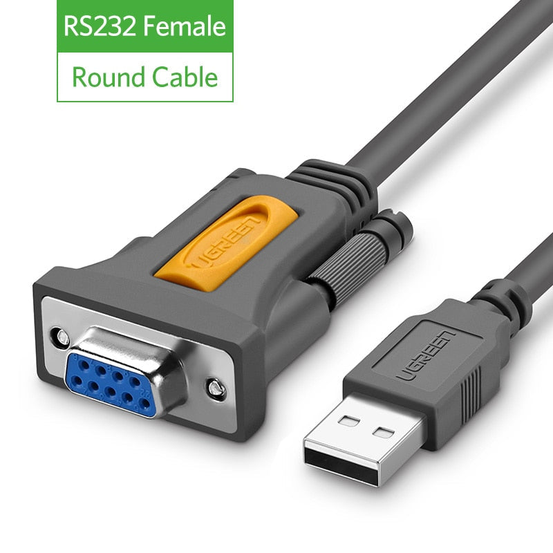 Ugreen USB to RS232 COM Port Adapter for Windows 7 8.1 XP Vista Mac OS USB RS232 COM