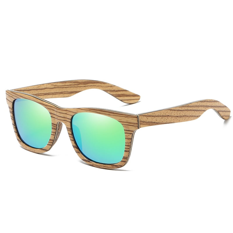 Handgefertigte Holz-Sonnenbrille für Frauen und Männer