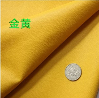 50x70cm PU embossed slychee leather fabric, artificial leather for sewing 