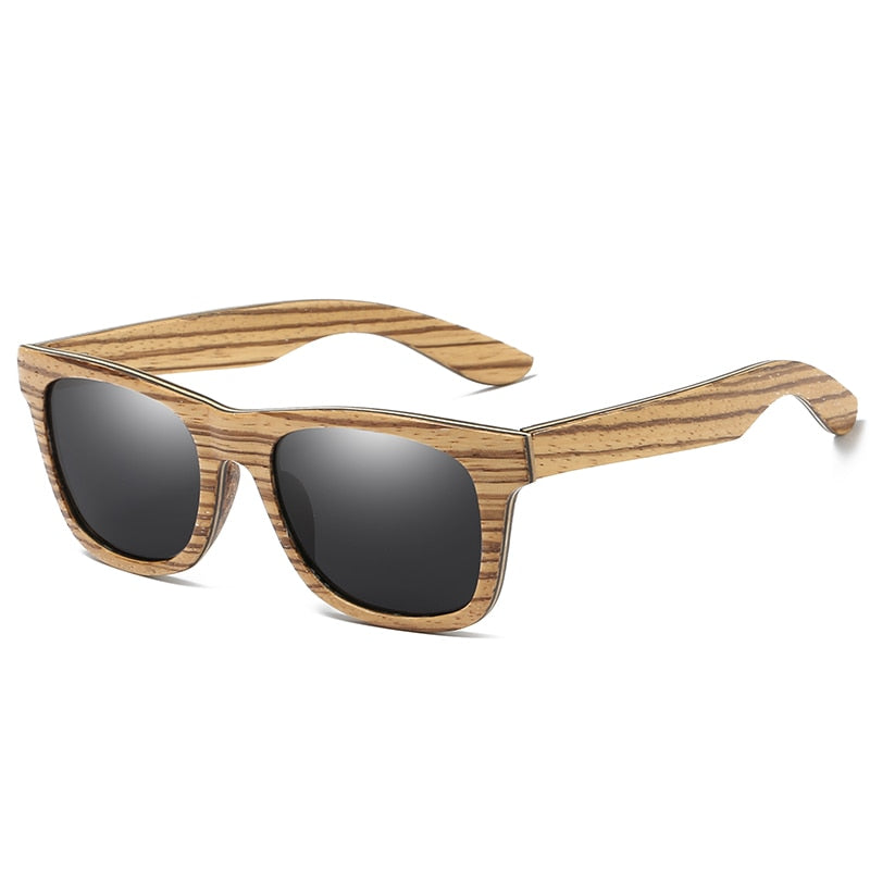 Handgefertigte Holz-Sonnenbrille für Frauen und Männer
